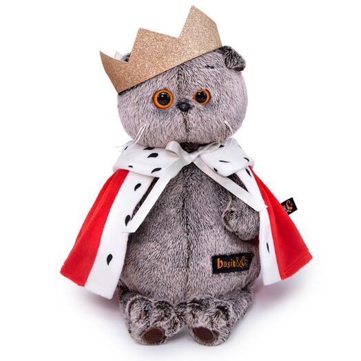 Ks25-159 Игрушка Кот Басик - царь