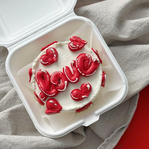 Бенто торт LOVE