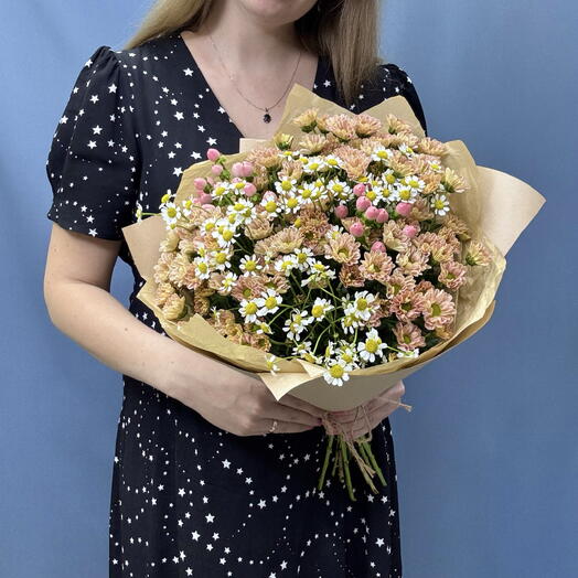 Букет 1 сентября в крафте 🌼