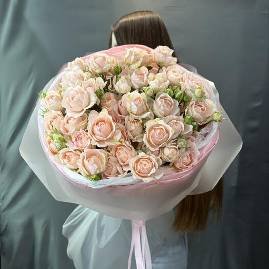 Розовые Розы 🌸 | Букет Розовых Пионовидных Роз 🌸
