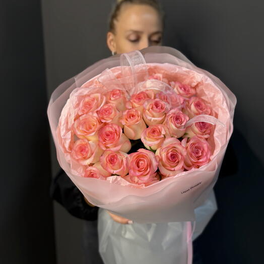 21 розовая роза 🌹