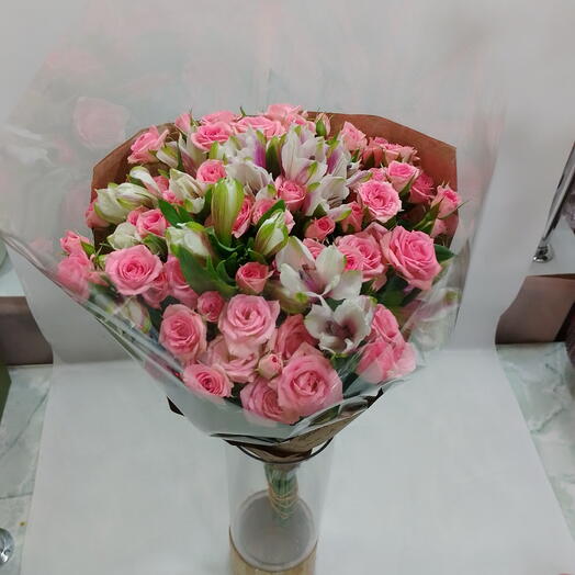 Букет «Розовая мечта» (Sogno Rosa)