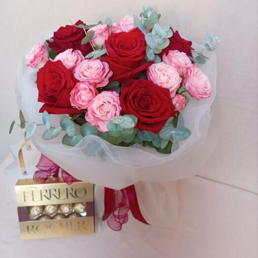 Mix Roses + Ferrero Rocher