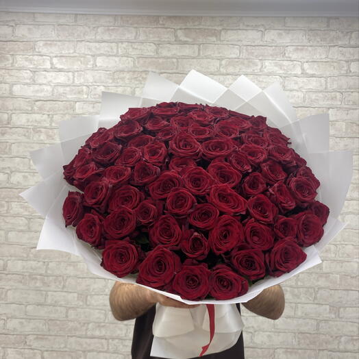 🌹 красная Роза 71шт🌹🌹🌹