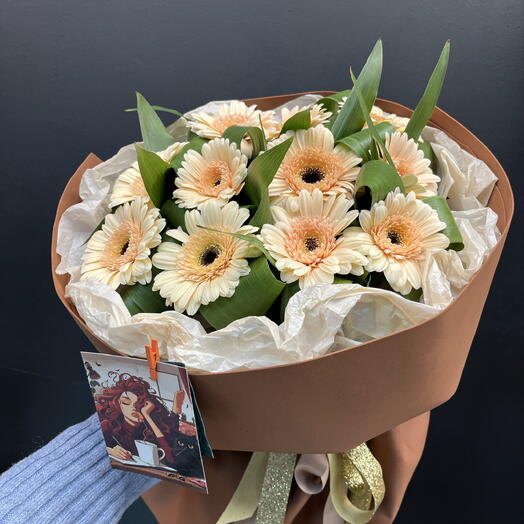 Букет Персиковая осень