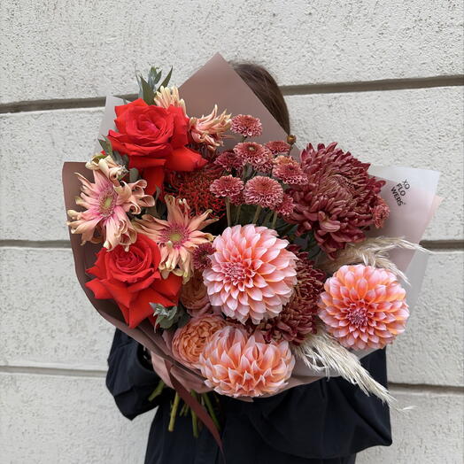 Букет «Осенний ветер» от XOFLOWERS