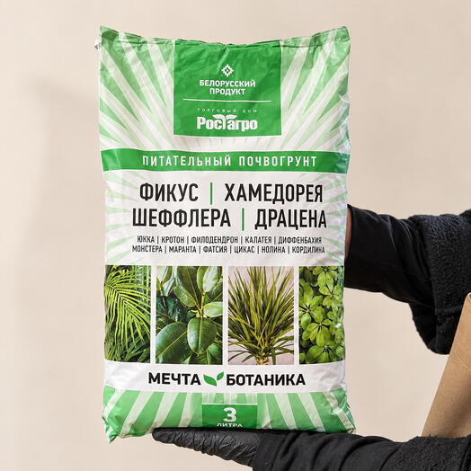 Грунт для фикуса, драцены и шеффлеры
