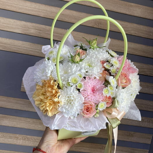 Сумочка с цветами 💐