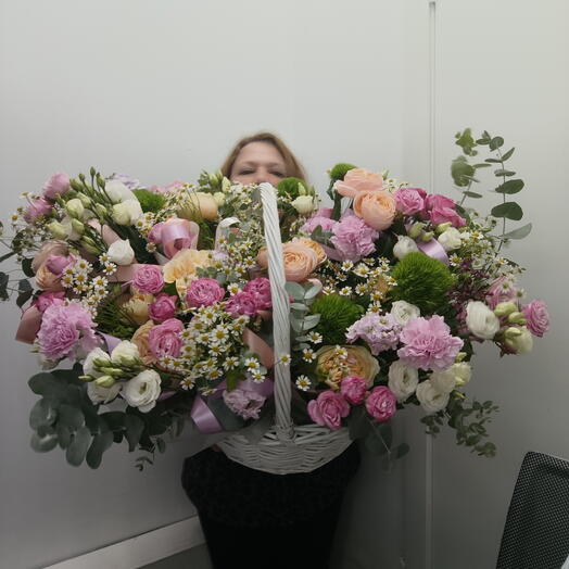 Премиум композиция в корзине 567788