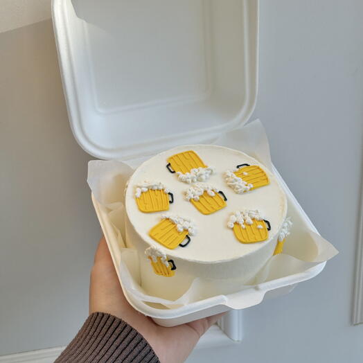 Бенто с кружками пива