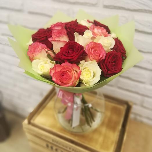"NK" 25 Kenyan roses mix