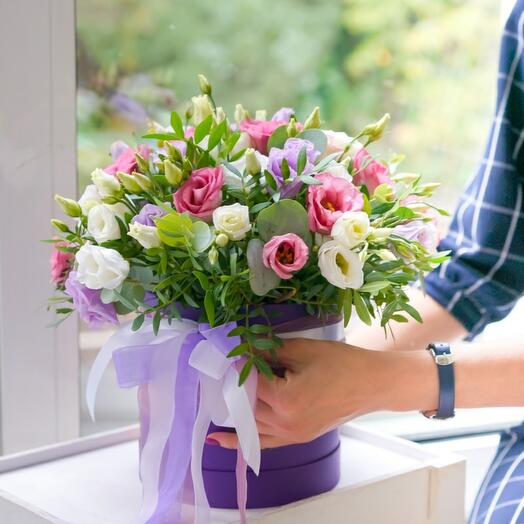 Flowers in a box