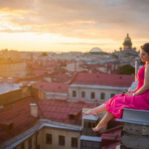 ФОТОСЕССИЯ И ПРОГУЛКА ПО КРЫШАМ ДЛЯ ДВОИХ