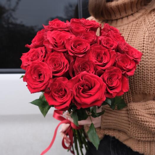Bouquet of 21 red roses