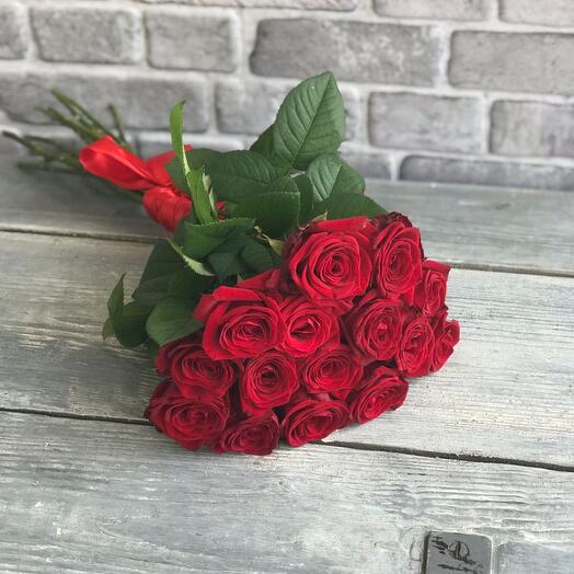 15 rosas 60 cm