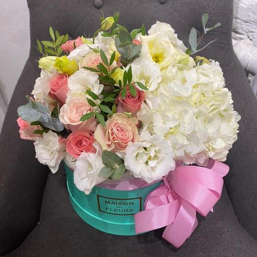 Цветы в коробке