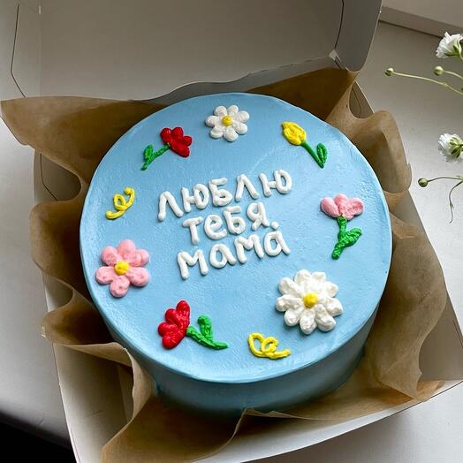 Cake for mom 🌸