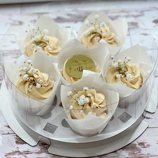 Капкейки happy birthday