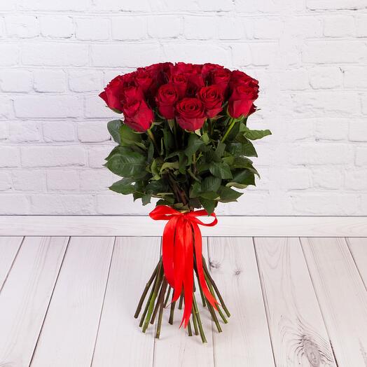 Букет из 25 роз 70см🌹