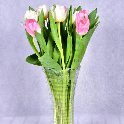Tulip with vase