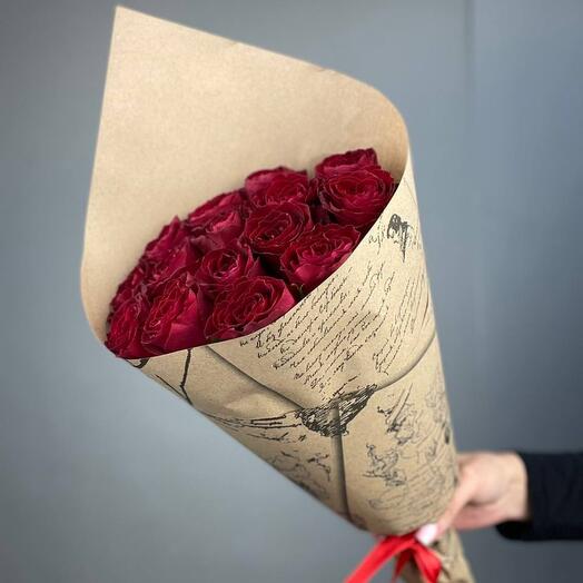 Букет "15 роз 40 см."