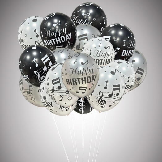 15 Happy Birthday Balloon set