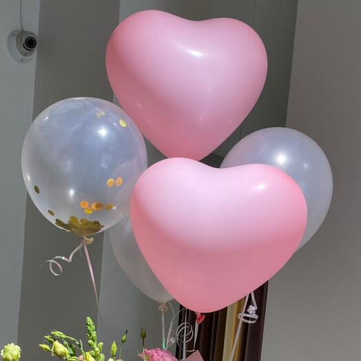 Cloud of balloons