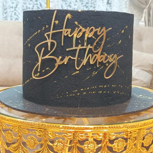 Торт "Black velvet " на День рождения🎉