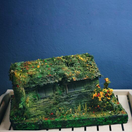 Диорама Заброшенная хижина
