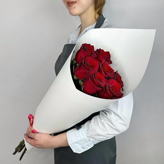 Букети из 7 премиальных роз🌹