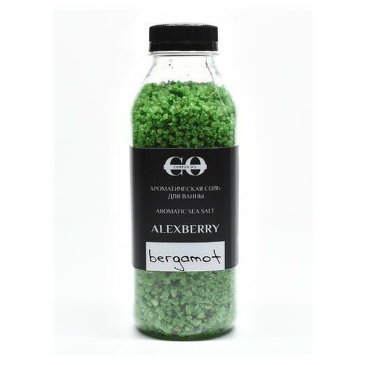 Ароматическая соль для ванн "BERGAMOT-БЕРГАМОТ"