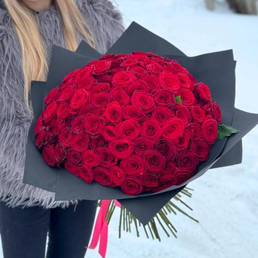 Букет из 101 Розы