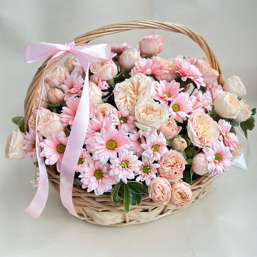 Pink basket