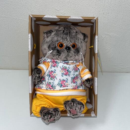 Мягкая игрушка. Кот Басик