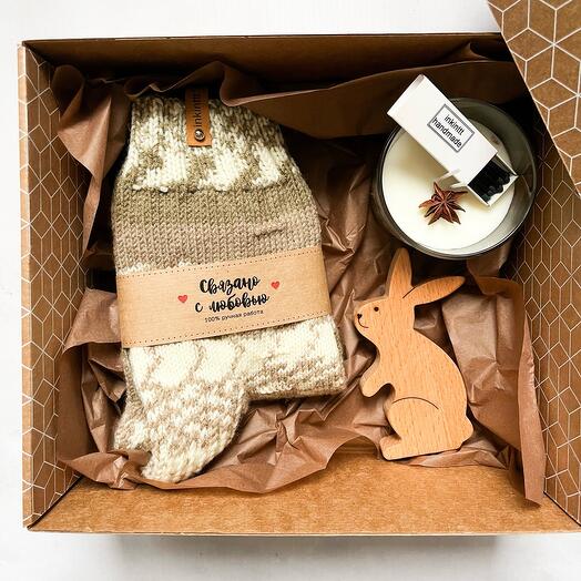 Мужской Подарочный набор с Зайцем