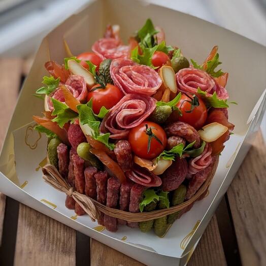 Мужской букет « торт»