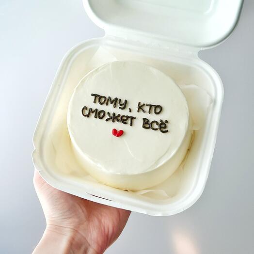Pastel de Bento para hombre / esposo / novio