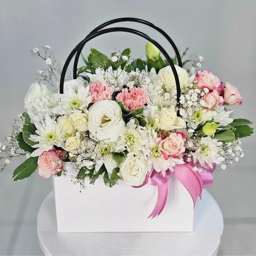 Mix Flowers Bag Design