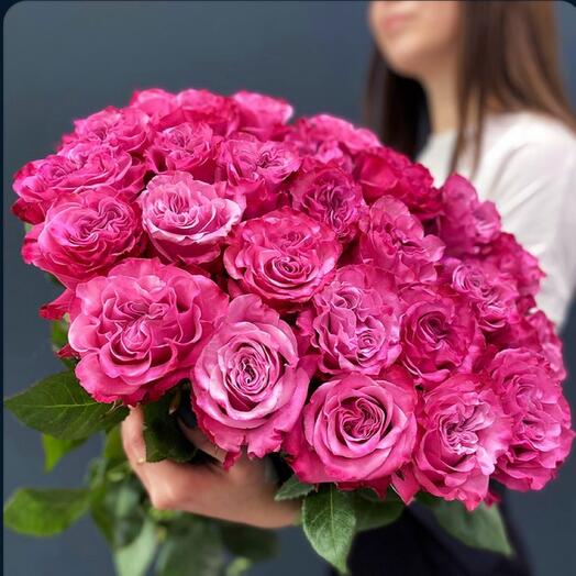 Ramo de rosas de peonía 25 piezas