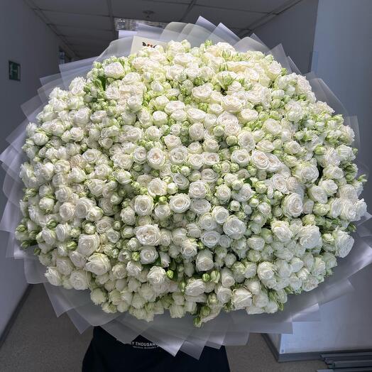 Букет из кустовых пионовидных Роз 😍
