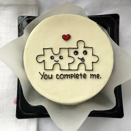 Бенто торт you complete me
