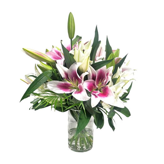 9 Lilies Arrangement