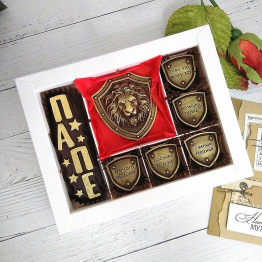 A set of chocolates for DAD