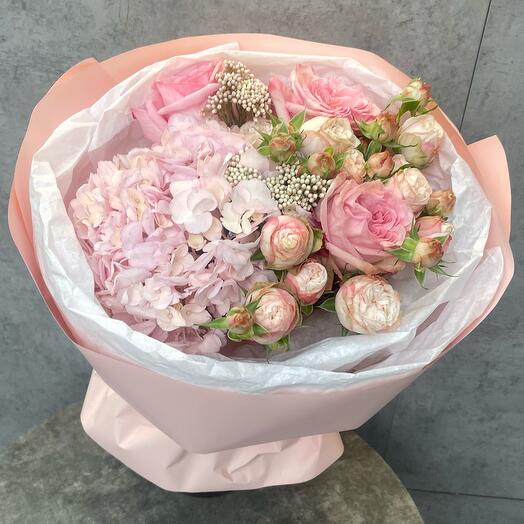 Ароматный букет с PINK O HARA