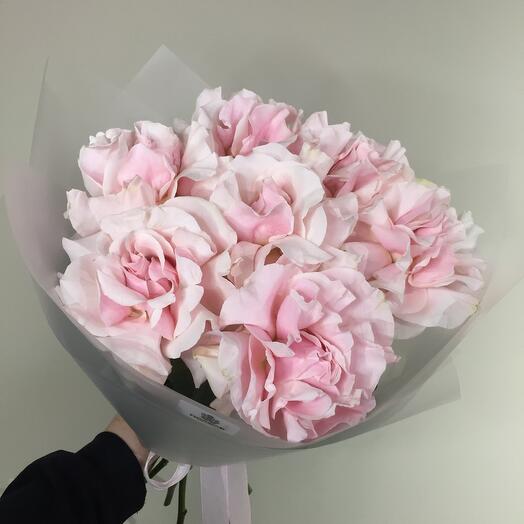 Букет французских роз 7шт