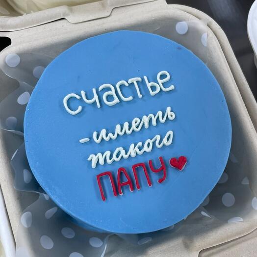 Бенто торт папе