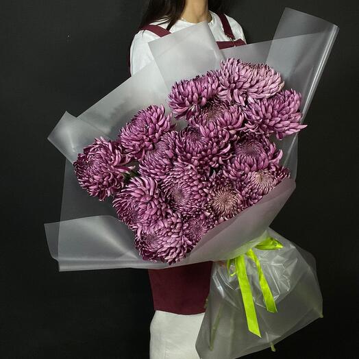 Пышные хризантемы