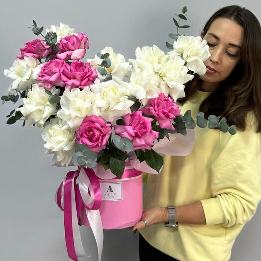 Цветы в коробке