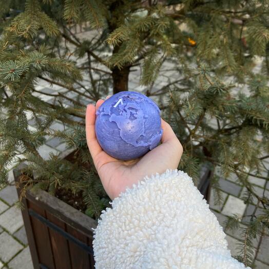Candle planet Earth