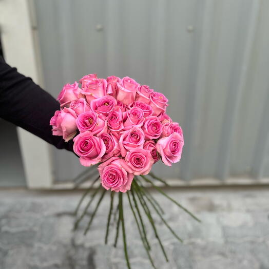 25 Pink Roses